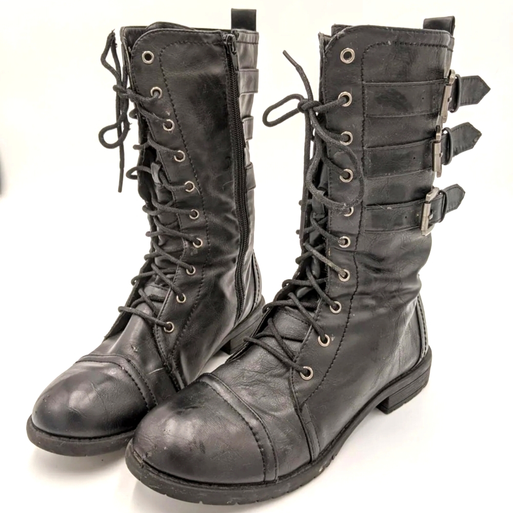 Punk Combat Boots